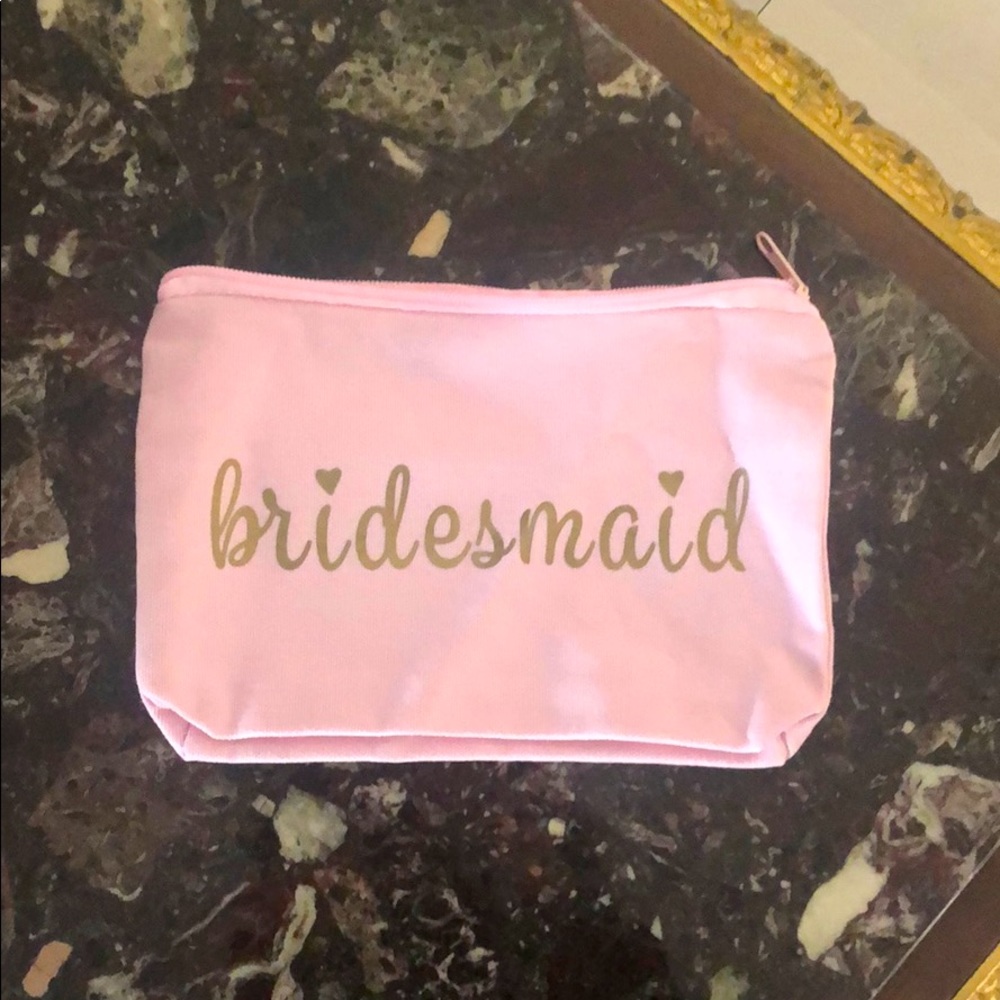Bridesmaid 💕 Zipper pouch